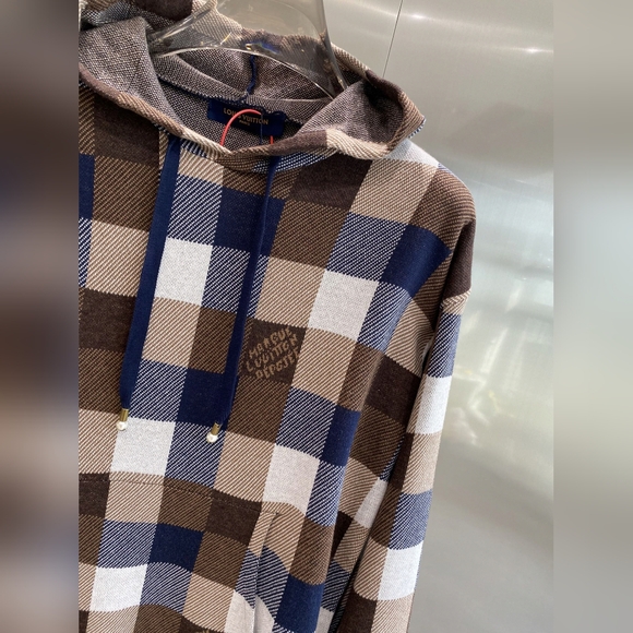 LV Men's Hooded Sweater - Picture 3 of 8